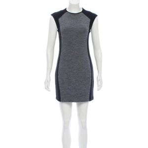 Derek Lam 10 Crosby Black and Gray Dress - size 4